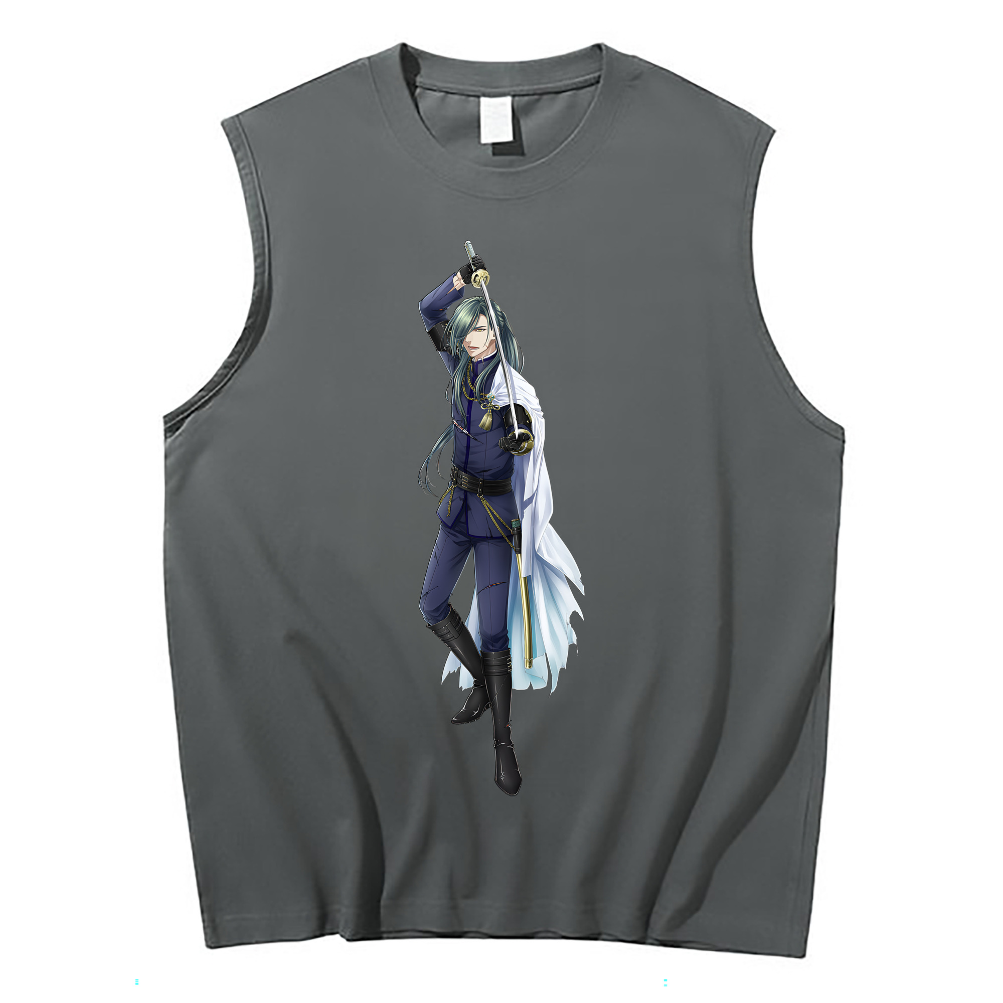 （画像用） 刀剣乱舞 Touken Ranbu コットン100％タンクトップ（フロントプリント）